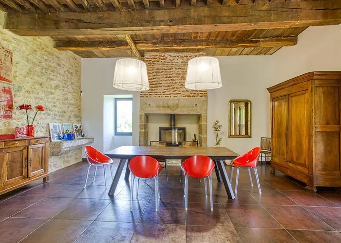 Σπίτι διακοπών De Bervic Avec Piscine Sainte-Croix (Aveyron)